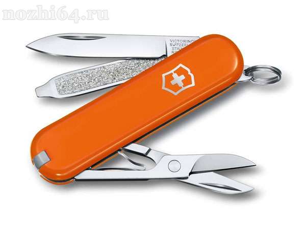 Нож-брелок Vic. 0.6223.83G, Mango Tango, 40 мм, X50 Cr Mo V 15