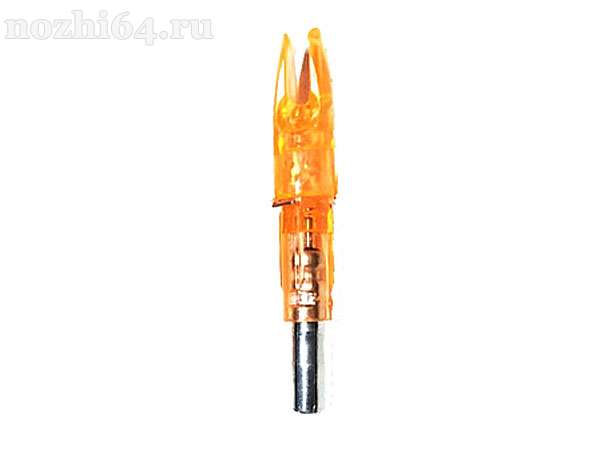 Хвостовик для лучной стрелы светящийся оранжевый MH210OR