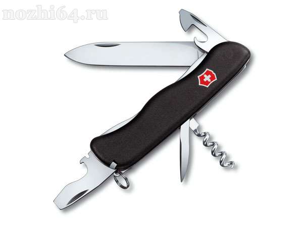 Нож Vic. 0.8353.3 Nomad black, 86 мм, Stainless Steel
