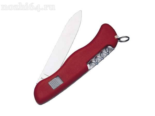 Нож Vic. 0.8823 Alpineer red, 85 мм, ст. Dauphinox
