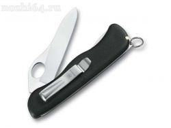 Нож Vic. 0.8416.M3 Sentinel Clip black, 87 мм, Dauphinox 