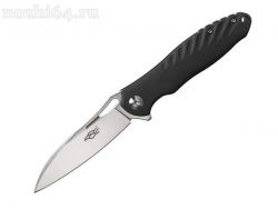 Бренд: Firebird<br />
Тип ножа: складной<br />
Типы складных ноже: выкидные, с фиксацией<br />
Вид ножа: туристический, карманный<br />
Тип заточки: прямой<br />
Тип замка: Flipper<br />
Форма клинка: Drop Point<br />
Твердость клинка: 60 HRC<br />
Повер