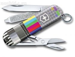 Производитель: Victorinox (Швейцария)<br />
Длина в сложенном виде: 58 мм<br />
Ширина в сложенном виде: 18 мм<br />
Толщина: 9 мм<br />
Вес: 21 г<br />
Длина лезвия: 40 мм<br />
Длина режущей кромки: 35 мм<br />
Количество функций: 7<br />
<br />
Набор 