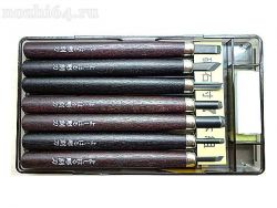Набор для резьбы по дереву 7 шт., высокоуглеродистая сталь, HP-7