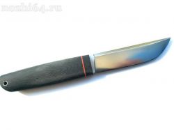 Общая длина, мм: 235<br />
Длина клинка, мм: 115<br />
Длина рукояти, мм: 120<br />
Ширина клинка, мм: 27<br />
Толщина рукояти, мм: 18<br />
Толщина обуха, мм: 3,9<br />
Спуски: прямые<br />
Монтаж рукояти: Всадной<br />
Ножны: Натуральная кожа 